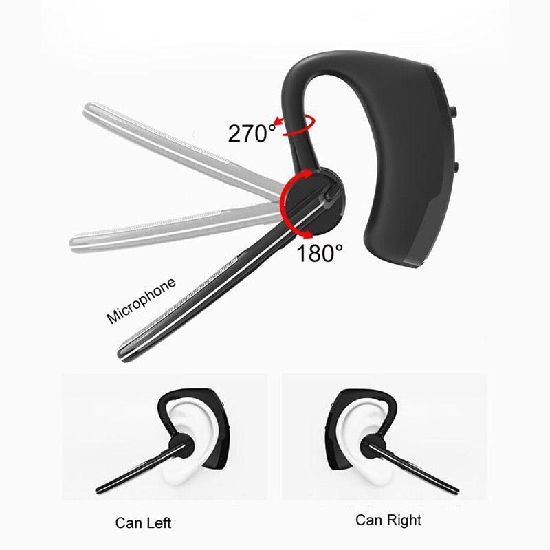 Wireless Earphonenduction Open-Ear Bluetooth Headphones Includes Sticker Pack  Business Headset Handsfree Call Headphone Driving Sports Earbud With Mic headset Bass Earphones