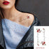 Waterproof Temporary Tattoo Lavender Stickers Butterfly Flower Luxury Small Tattoo For Body Arm - STEVVEX Beauty - 103, 3D Tattoo, Beauty, Black Tattoos, Body Tattoo, Butterfly Tattoo, Colorful Tattoo, Fashion Tattoo, Feather Tattoo, Flower Tattoo, Girls Tattoo, Lavender Tattoo, Luxury Tattoo, Waterproof Tattoo, Women Tattoo, Womens Tattoo - Stevvex.com