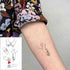 Waterproof Temporary Tattoo Lavender Stickers Butterfly Flower Luxury Small Tattoo For Body Arm - STEVVEX Beauty - 103, 3D Tattoo, Beauty, Black Tattoos, Body Tattoo, Butterfly Tattoo, Colorful Tattoo, Fashion Tattoo, Feather Tattoo, Flower Tattoo, Girls Tattoo, Lavender Tattoo, Luxury Tattoo, Waterproof Tattoo, Women Tattoo, Womens Tattoo - Stevvex.com