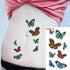 3D Butterfly Waterproof Temporary Tattoo Sticker Snake Flowers Elegant Small Popular Tattoo For Womens Mens - STEVVEX Beauty - 103, 3D Tattoo, Animal Tattoo, Arm Tattoo, Back Tattoo, Beauty, Black Tattoos, Body Tattoo, Boys Tattoo, Butterfly Tattoo, Children Tattoo, Colorful Tattoo, Different Tattoo, Leg Tattoo, Lotus Tattoo, Luxury Tattoo, Men Tattoo, Mens Tattoo, Party Tattoo, Red Flower Tattoo, Tattoo - Stevvex.com