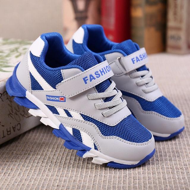 Spring Children Breathable Mesh Sneakers Comforthable Outdoor Sports Shoes Boys Kids Breathable Lightweight Running Shoes For Kids Fashion Athletic Casual Shoes