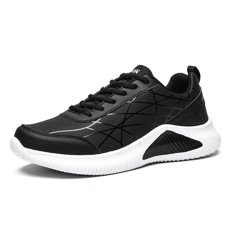 Mens Running Shoes Super Lightweight Walking Jogging Sport Sneakers Breathable Athletic Running Trainers Leather Spring Flats Outdoor Mens Sports High Quality Sneakers