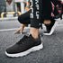 Mens Running Shoes Super Lightweight Walking Jogging Sport Sneakers Breathable Athletic Running Trainers Leather Spring Flats Outdoor Mens Sports High Quality Sneakers