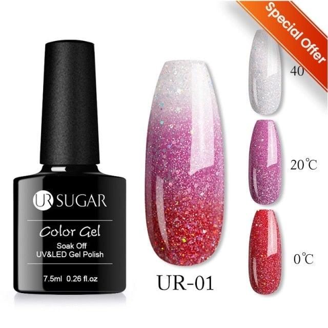 2022 NEW Purple Gel Nail Polish UV Color Changing Gel Nail Polish Stylish Three Layer Effect For Womens - STEVVEX Beauty - 99, Art Manicure, Art Nail Polish, Colorful Nail Polish, Diamond Gel Nail Polish, Elegant Nail Polish, Fashion Nail Polish, Gel Nail Polish, Glossy Nail Polish, Luxury Design, Luxury Women Nail Polish, Modern Colors, Nail gel, Nail Polish, New Nail Polish, Purple Nail Gel Polish, Women Nail Polish, Womens Nail Polish - Stevvex.com