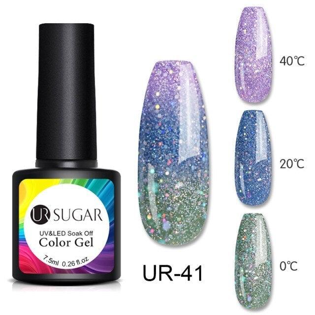 2022 NEW Purple Gel Nail Polish UV Color Changing Gel Nail Polish Stylish Three Layer Effect For Womens - STEVVEX Beauty - 99, Art Manicure, Art Nail Polish, Colorful Nail Polish, Diamond Gel Nail Polish, Elegant Nail Polish, Fashion Nail Polish, Gel Nail Polish, Glossy Nail Polish, Luxury Design, Luxury Women Nail Polish, Modern Colors, Nail gel, Nail Polish, New Nail Polish, Purple Nail Gel Polish, Women Nail Polish, Womens Nail Polish - Stevvex.com