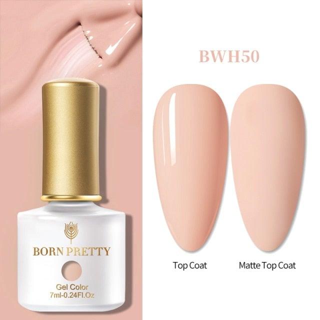 2022 Elegant Pretty Womens Orange 6ml Gel Nail Polish Summer UV LED Stylish Glossy and Matte Professional Home Nail Design For Women