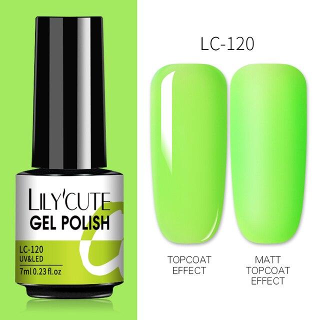 Stylish Gel Nail Polish UV LED Gel Popular Colorful New Fashion Art Manicure Set 120 Colors