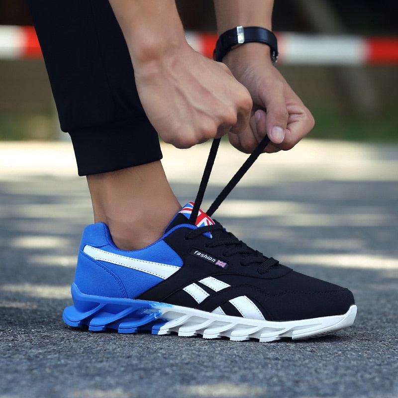 Mens Sport Sneakers Light Breathable Running Shoes Outdoor Comfortable Leisure  Lace Up Gym Shoes Fashion High Quality Sneakers Slip On Walking Athletic Sneakers