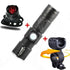 3 IN 1 Bike Bicycle Light Set USB LED Waterproof Super Bright Zoom Headlight Super Bright 3 Light Modes Bicycle Light Set Flashlight Easy Installs In Seconds Fits All Bicycles Powerful Bright Light 8000 Lumen