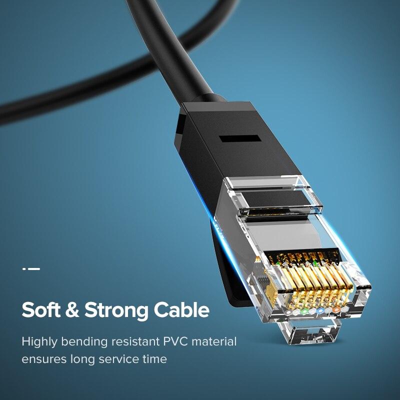 Ethernet Cable 1000Mbps Cat 6 Network Lan UTP Gigabit Networking Wire Plated RJ45 Connectors Cat6 Network Ethernet LAN Cable For Laptop Router RJ45 CAT6 Ethernet Cable - STEVVEX Cable - 220, Cat 6 Network Lan, Cat6 Network Ethernet LAN Cable, Connector PC, convertor for pc, LAN Cable, LAN Connector PC, LAN Network, LAN Network Cable, Network Ethernet LAN Cable, Network LAN Cable, pc connector, RJ45 Connectors, Wire Plated RJ45 Connectors - Stevvex.com