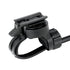 Bicycle Headlight Holder Front LED Lamp Buckle Quick Mount Release Helmet Adaptor Bracket Light Switch 360°Rotation Flashlight Mount Holder Bicycle Cycle Bike Front Torch Mount LED Headlight Holder Clip Clamp Rubber For Diameter Flashlight