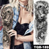 Full Women Man Realistic Waterproof Temporary Tattoo Tiger Stickers Luxury Big Design For Arm Thigh - STEVVEX Beauty - 103, 3D Tattoo, Animal Tattoo, Arm Tattoo, Beauty, Big Tattoo, Black Tattoos, Body Tattoo, Colorful Tattoo, Extra Large Tattoo, Fashion Tattoo, Girls Tattoo, Large Black Tattoo, Large Tattoo, Leg Tattoo, Lion Tattoo, Luxury Tattoo, Men Tattoo, Mens Tattoo, Stylish Tattoo, Tattoo, Waterproof Tattoo, Women Tattoo, Womens Tattoo - Stevvex.com