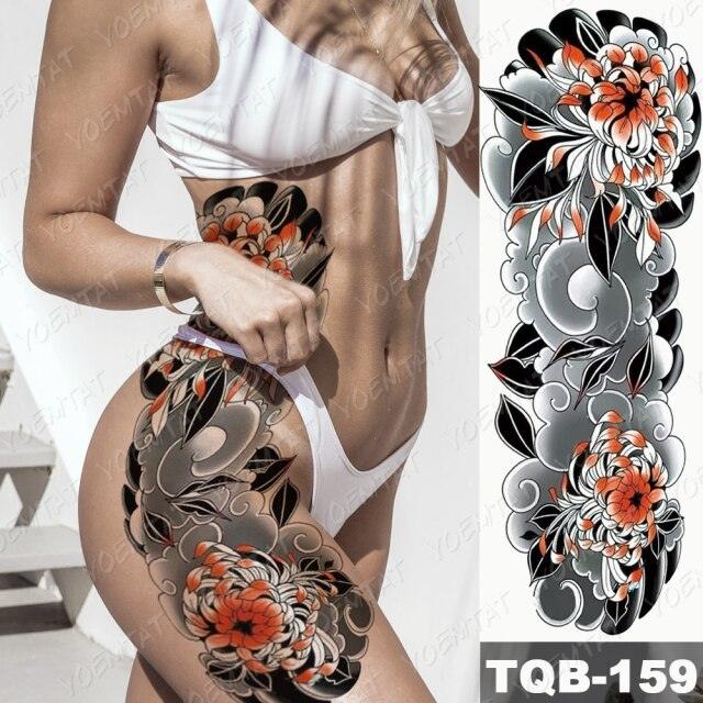 Full Women Man Realistic Waterproof Temporary Tattoo Tiger Stickers Luxury Big Design For Arm Thigh - STEVVEX Beauty - 103, 3D Tattoo, Animal Tattoo, Arm Tattoo, Beauty, Big Tattoo, Black Tattoos, Body Tattoo, Colorful Tattoo, Extra Large Tattoo, Fashion Tattoo, Girls Tattoo, Large Black Tattoo, Large Tattoo, Leg Tattoo, Lion Tattoo, Luxury Tattoo, Men Tattoo, Mens Tattoo, Stylish Tattoo, Tattoo, Waterproof Tattoo, Women Tattoo, Womens Tattoo - Stevvex.com