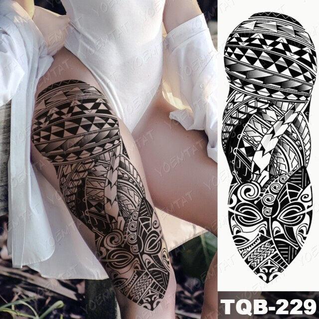 Full Women Man Realistic Waterproof Temporary Tattoo Tiger Stickers Luxury Big Design For Arm Thigh - STEVVEX Beauty - 103, 3D Tattoo, Animal Tattoo, Arm Tattoo, Beauty, Big Tattoo, Black Tattoos, Body Tattoo, Colorful Tattoo, Extra Large Tattoo, Fashion Tattoo, Girls Tattoo, Large Black Tattoo, Large Tattoo, Leg Tattoo, Lion Tattoo, Luxury Tattoo, Men Tattoo, Mens Tattoo, Stylish Tattoo, Tattoo, Waterproof Tattoo, Women Tattoo, Womens Tattoo - Stevvex.com