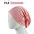 New Winter Autumn Soft Solid Color Inner Hijab  Cap Lightweight Muslim Turban Elegant Hijab Caps Hat Islam Under Scarf  Undercap Bonnet Color Soft Jersey Stretch Hijab's Tube Cap Hat Hijab Bonnet Muslim Women Scarf Turbans Head For Women