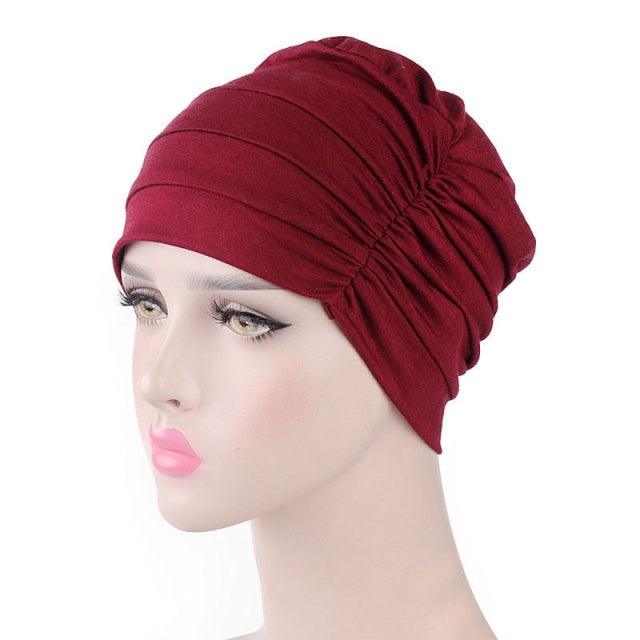 New Soft Modal Muslim Turban Hat Inner Head Wrap Bonnet Under Scarf Hijab Lightweight Caps Elegant Islamic Under Scarf Bonnet Hat Headwrap For Female