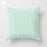 Mint Green Cushion Cover Pillowslip Home Supplies Decorative Fresh Mint Green Gray Watercolour Stripes Generic Solid Decorative Bedroom Pillow Cases Covers Pillow Case Simple Living Room