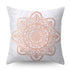 Nordic Style Pillow Covers Plant Letter Flower Geometric Sofa Cushion cover Headrest Pink Party Decorations Gift For Kids Geometric Decorative Throw Pillow Covers Square Cotton Cushion Covers Outdoor Sofa Home Pillow Covers