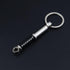 Creative Gift Car Metal Keychain Turbo Gear Hub Pendant Brake Disc Shock Absorber Pendant Alloy Short Quick Shifter Key Chain Ring Charming Auto Rainbow Metal Pendant Keyring Wheel Rim Tire Rotary Engine Keyring