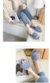 Fluffy Slippers Women Cozy Faux Fur Cross Indoor Floor Slides Flat Soft Furry Shoes Fluffy Furry Fur Slippers Flip Flop Open Toe Cozy House Memory Foam Sandals Slides Soft Flat Comfy Slippers