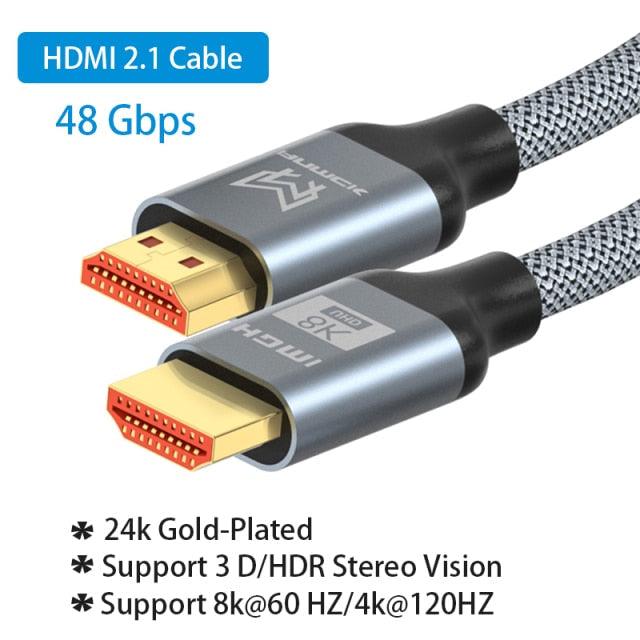 4K HDMI Cable HDMI 2.0 Ultra HD Audio Wire HDMI Splitter Digital Cord High Speed 18Gbps HDMI 2.0 Cable 4K HDR 2160P For TV Projector Laptops Gaming - STEVVEX Cable - 220, 4K display port, 4K HDMI Cable, 4k resolution, 4k ultra HD, adapter for computer, cable, cable adapter, cable for PC, cable for projector, display port, HDMI, HDMI ADAPTER, HDMI Display Adapter, HDMI Splitter, HDR, HDR cable, high resolution, high resolution cable, high resolution HDR, Ultra HD Audio Wire - Stevvex.com