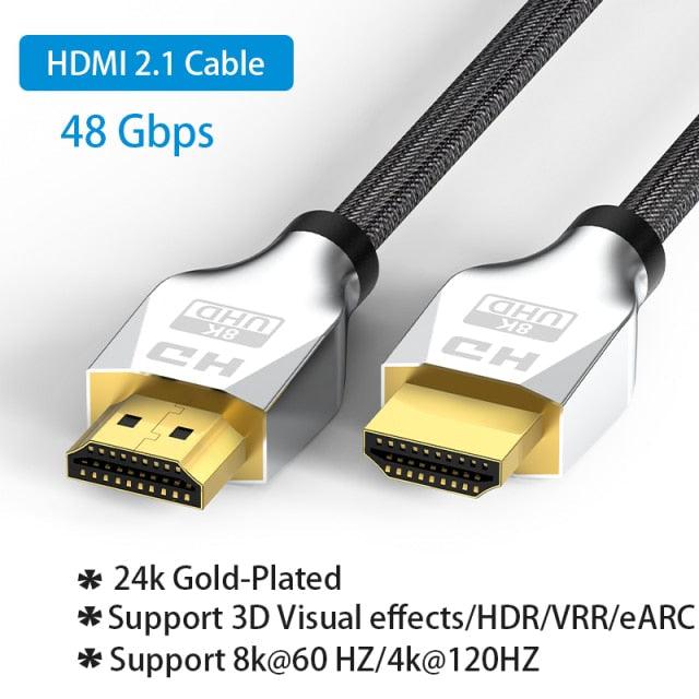 4K HDMI Cable HDMI 2.0 Ultra HD Audio Wire HDMI Splitter Digital Cord High Speed 18Gbps HDMI 2.0 Cable 4K HDR 2160P For TV Projector Laptops Gaming - STEVVEX Cable - 220, 4K display port, 4K HDMI Cable, 4k resolution, 4k ultra HD, adapter for computer, cable, cable adapter, cable for PC, cable for projector, display port, HDMI, HDMI ADAPTER, HDMI Display Adapter, HDMI Splitter, HDR, HDR cable, high resolution, high resolution cable, high resolution HDR, Ultra HD Audio Wire - Stevvex.com