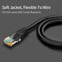 CAT6 Ethernet Cable LAN Cable Network Cable Gold Plated Laptop Router Cat6 Right Angle Ethernet Cable RJ45 Network Patch Cord Cable For Laptop Game Console