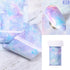 Nail Foils Marble Flower Series Iridescent Nail Art Transfer Sticker Paper Slider Nail Water Decal Design Manicures Decorations  Art Manicures Decoration New Gold Nail Transfer Foils for Nail Arts Nails Supply Holographic Effect Nail Art Foil Stickers Hol