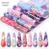 Nail Foils Marble Flower Series Iridescent Nail Art Transfer Sticker Paper Slider Nail Water Decal Design Manicures Decorations  Art Manicures Decoration New Gold Nail Transfer Foils for Nail Arts Nails Supply Holographic Effect Nail Art Foil Stickers Hol