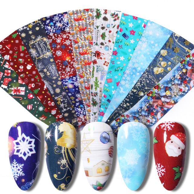 Nail Foils Marble Flower Series Iridescent Nail Art Transfer Sticker Paper Slider Nail Water Decal Design Manicures Decorations  Art Manicures Decoration New Gold Nail Transfer Foils for Nail Arts Nails Supply Holographic Effect Nail Art Foil Stickers Hol