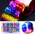 Nail Foils Marble Flower Series Iridescent Nail Art Transfer Sticker Paper Slider Nail Water Decal Design Manicures Decorations  Art Manicures Decoration New Gold Nail Transfer Foils for Nail Arts Nails Supply Holographic Effect Nail Art Foil Stickers Hol