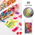 Nail Foils Marble Flower Series Iridescent Nail Art Transfer Sticker Paper Slider Nail Water Decal Design Manicures Decorations  Art Manicures Decoration New Gold Nail Transfer Foils for Nail Arts Nails Supply Holographic Effect Nail Art Foil Stickers Hol