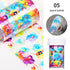 Nail Foils Marble Flower Series Iridescent Nail Art Transfer Sticker Paper Slider Nail Water Decal Design Manicures Decorations  Art Manicures Decoration New Gold Nail Transfer Foils for Nail Arts Nails Supply Holographic Effect Nail Art Foil Stickers Hol