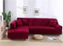 Elastic Sofa Covers for Living Room Stretch Slipcovers Sectional Couch Cover L Shape Corner Armchair Cover 1/2/3/4 Seater Slipcovers Elastic Stylish Printed Sectional Sofa Furniture Protector For Living Room