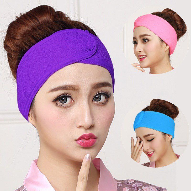 Soft Toweling Hair Accessories Girls Headbands for Face Washing Bath Makeup Hair Band Women Adjustable SPA Facial Headband Gorgeous Hair Accessories For Women