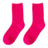 Simple Colorful Solid Color Socks Girls Candy Color Fashion Socks Spring And Autumn 100% Cotton Socks Female Socks Crew Socks Running Socks For Men And Women