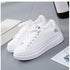 Women Casual New Spring Sneakers Fashion Embroidered White Sneakers Breathable Flower Lace-Up Leather Casual Sports Flat Low Top Sneaker