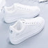 Women Casual New Spring Sneakers Fashion Embroidered White Sneakers Breathable Flower Lace-Up Leather Casual Sports Flat Low Top Sneaker