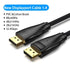 Fast 1.4Gbps 8K 60Hz 4K HDR Display Port Audio Cable for Video PC Laptop TV - STEVVEX Cable - 165Hz displayport, 220, audio cable for laptop, audio cable for monitor, audio cable for pc, audio cable for projector, audio convertor, audio video convertor, cable, cables, durability guaranteed, high resolution HDR, thick wire cable, video convertor - Stevvex.com