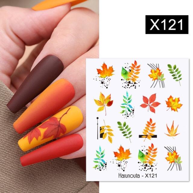 French Line Nail Water Decal Flower Marble Leaf Girl Stickers on Nails Water Ink Transfer Slider Nail Stickers Decor Kids Nails Art Decoration Nail Strips Shiny French Tip Guides Stickers French Nail Stickers Form Fringe Guides