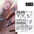 French Line Nail Water Decal Flower Marble Leaf Girl Stickers on Nails Water Ink Transfer Slider Nail Stickers Decor Kids Nails Art Decoration Nail Strips Shiny French Tip Guides Stickers French Nail Stickers Form Fringe Guides