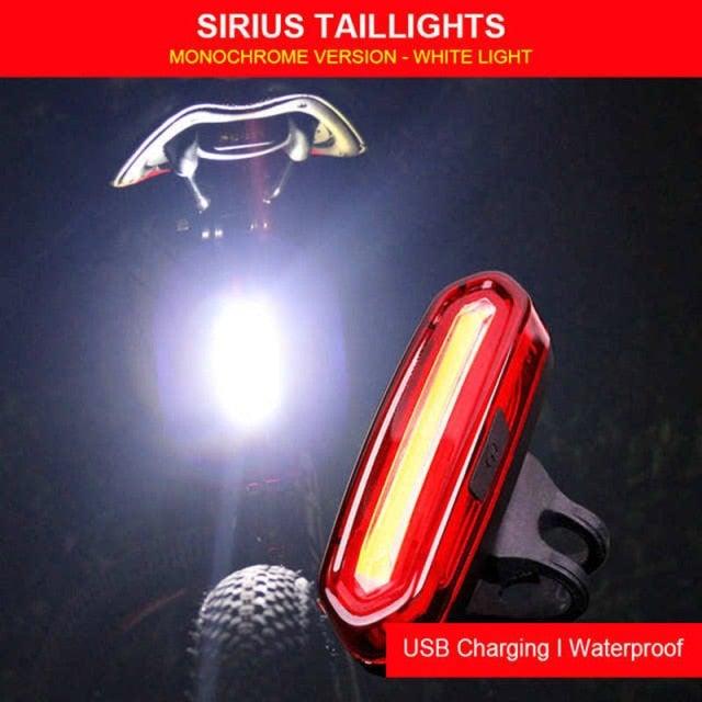 Bike Tail Light Ultra Bright USB Rechargeable LED Bicycle Rear Light 5 Light Mode Headlights High Visibility Bike Rear Light USB Rechargeable LED Bicycle Tail Light Waterproof Cycling Safety Flashlight With Multiple Modes