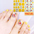 Shiny Toenail Sticker Full Cover Feet Decorations Mixed Patterns Nail Wraps Beauty Design Waterproof Toenail Art Manicure Toe Nail Polish Stickers Glitter Toenail Nail Polish Strips Decals Full Wraps Self Adhesive Toe Nail Tip Full Toe Nail Wraps