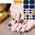 Shiny Toenail Sticker Full Cover Feet Decorations Mixed Patterns Nail Wraps Beauty Design Waterproof Toenail Art Manicure Toe Nail Polish Stickers Glitter Toenail Nail Polish Strips Decals Full Wraps Self Adhesive Toe Nail Tip Full Toe Nail Wraps