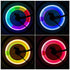 Colorful Wheel Light For Bike Bicycle Wheel Tire Lamp Bike Wheel Tire Cap Neon LED Light Lamp Safety Bicycle Bike Wheel Lights With Batteries At Night For Kids Mountain Bicycle Car Motorcycle