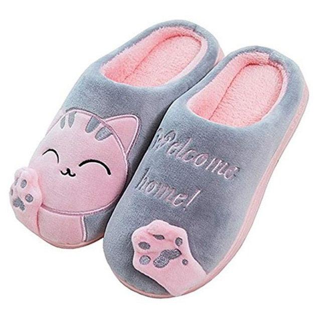 Woman Bedroom Winter Slippers Warm Home Slippers Women Shoes Indoor House Slippers Comfy House Shoes Slip On Memory Foam Bedroom Slippers Indoor Home Shoes