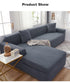 Elegant Elastic Sofa Covers Set for Living Room Chaise Lounge L Shape Corner Stretch Couch Armchair Slipcover Furniture Protector Shaped Sofa Cover Sectional Couch Cover for Living Room Fabric Chaise Lounge Slipcover