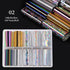 Nail Foils Marble Flower Series Iridescent Nail Art Transfer Sticker Paper Slider Nail Water Decal Design Manicures Decorations  Art Manicures Decoration New Gold Nail Transfer Foils for Nail Arts Nails Supply Holographic Effect Nail Art Foil Stickers Hol