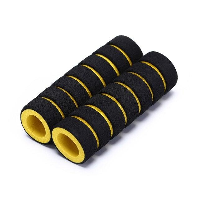 Kids Bike Bicycle Tricycle Scooter Rubber Grip Handle Handlebar Grips Anti-skid Colorful Grips Mountain Bike Grips Sponge Bike Soft Handle Grips Suitable For Road Bikes Mountain And Kids Bikes