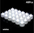 12/24/48pcs Flameless LED Tea light Tea Candles Wedding Light Romantic Candles  Realistic Tea Lights Candles LED Tea light Candles Flickering Bright Tea lights Battery Operated Candles Flameless Candles Lights for  Birthday Party Wedding Decorations